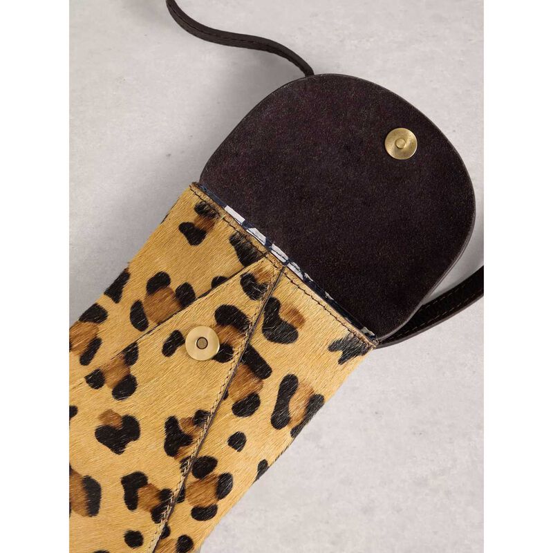White Stuff Coco Leather Phone Bag image number 2
